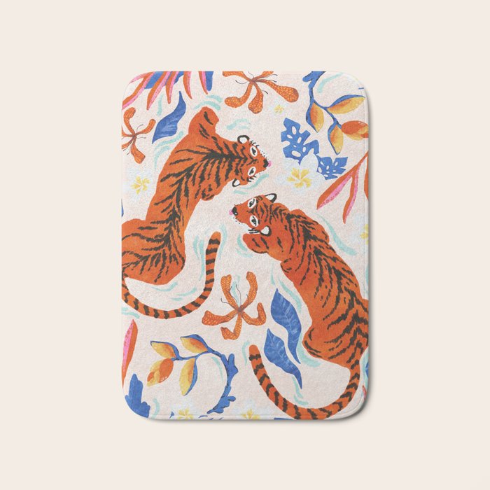 Tiger Swim Bath Mat Gallery Image 1