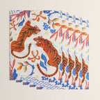 Tiger Swim Wrapping Paper Gallery Image 3