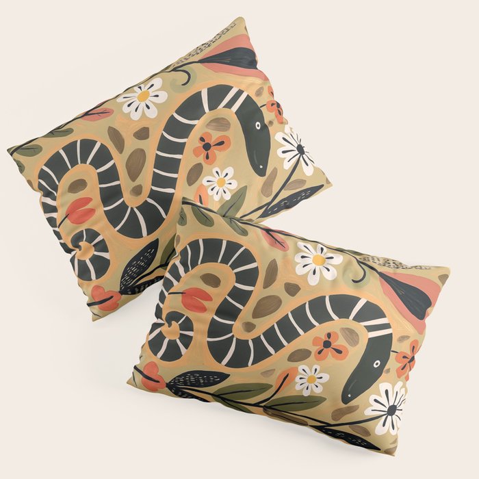 Striped Garden Snake I Pillow Sham Gallery Image 3