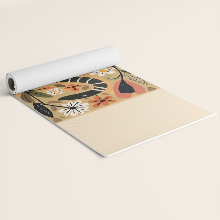 Striped Garden Snake I Yoga Mat Gallery Image 2