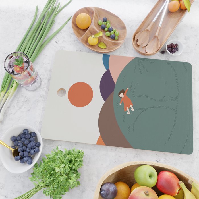 Cat Landscape 111 Cutting Board Gallery Image 2