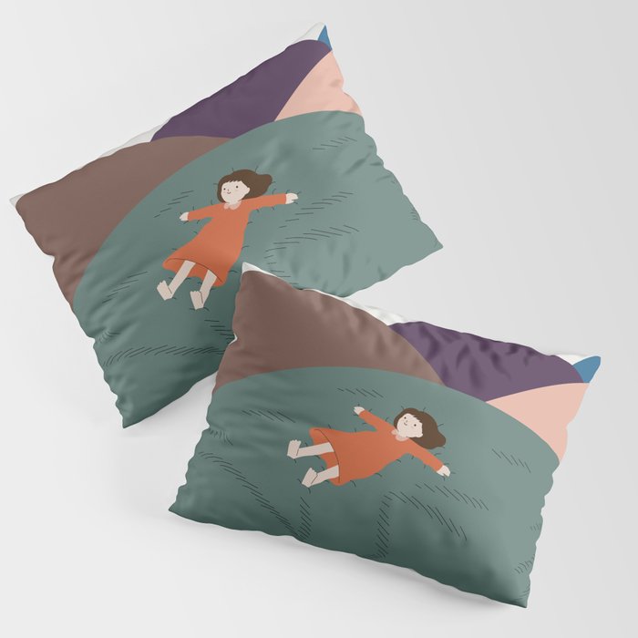 Cat Landscape 111 Pillow Sham Gallery Image 3