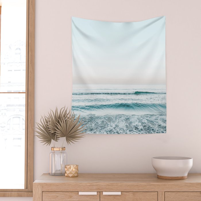 Santa Barbara Beach Wall Tapestry Gallery Image 2