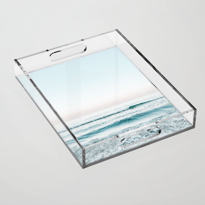 Santa Barbara Beach Acrylic Tray Gallery Image 1