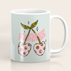 Aquarius Cherries Coffee Mug Gallery Image 1