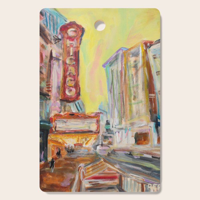 Chicago Theatre Cutting Board Gallery Image 1