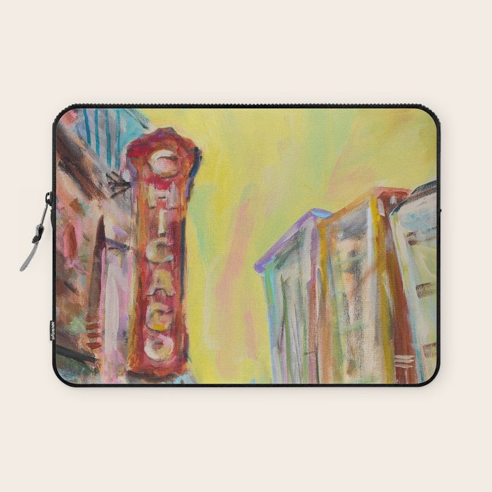 Chicago Theatre Laptop Sleeve Gallery Image 1