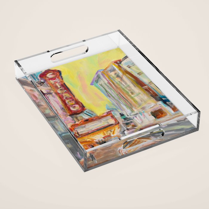 Chicago Theatre Acrylic Tray Gallery Image 1