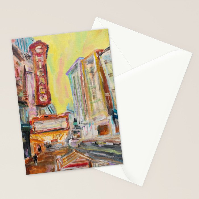 Chicago Theatre Stationery Card Gallery Image 2