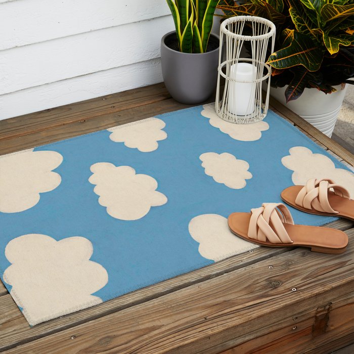 In the clouds Outdoor Rug Gallery Image 2