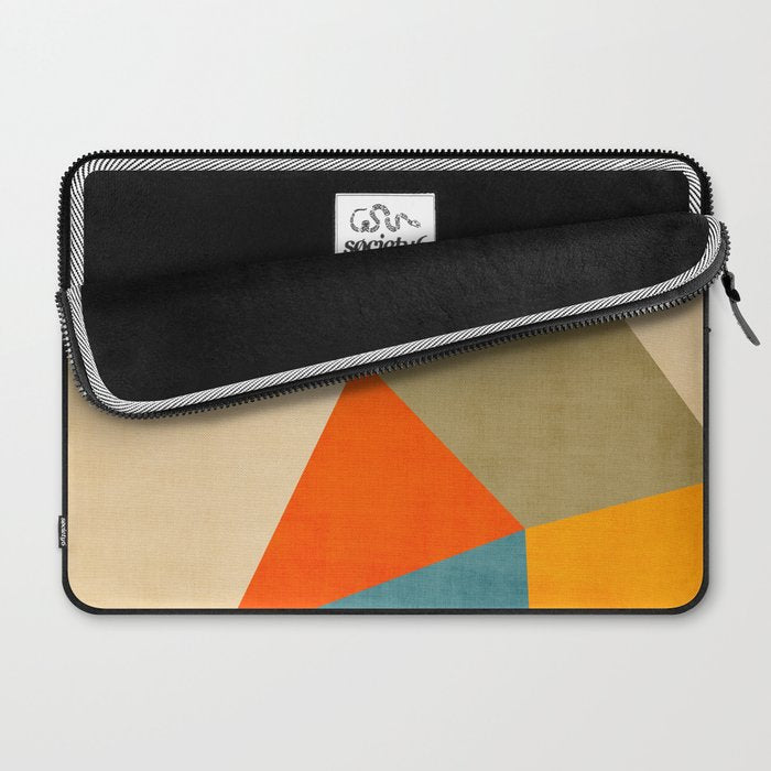 Geometric Colorful Modern Artwork Laptop Sleeve Gallery Image 2