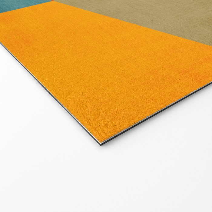 Geometric Colorful Modern Artwork Welcome Mat Gallery Image 2