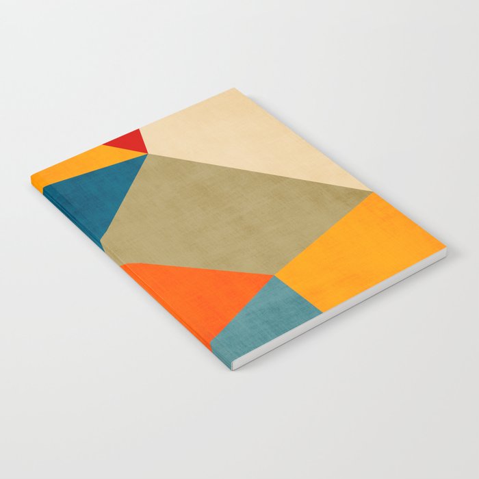 Geometric Colorful Modern Artwork Notebook Gallery Image 1