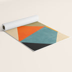 Geometric Colorful Modern Artwork Yoga Mat Gallery Image 2