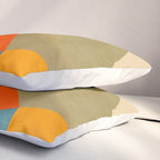 Geometric Colorful Modern Artwork Pillow Sham Gallery Image 3