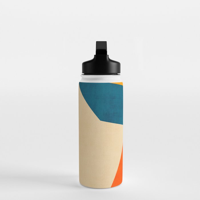 Geometric Colorful Modern Artwork Water Bottle Gallery Image 3