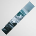 Misty Shoreline - Moody Ocean Photography Print Table Runner Gallery Image 3