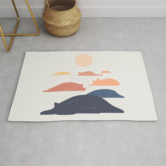 Cat Landscape 159 Rug Gallery Image 1