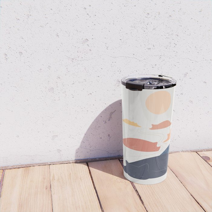 Cat Landscape 159 Travel Mug Gallery Image 4