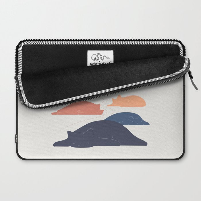 Cat Landscape 159 Laptop Sleeve Gallery Image 2