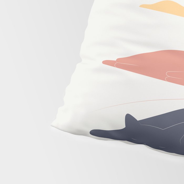 Cat Landscape 159 Pillow Sham Gallery Image 4