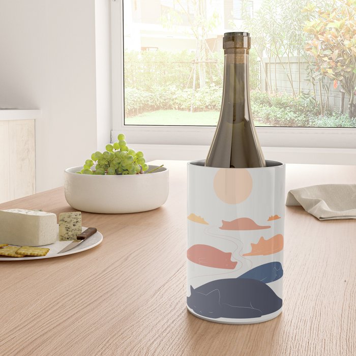 Cat Landscape 159 Wine Chiller Gallery Image 4