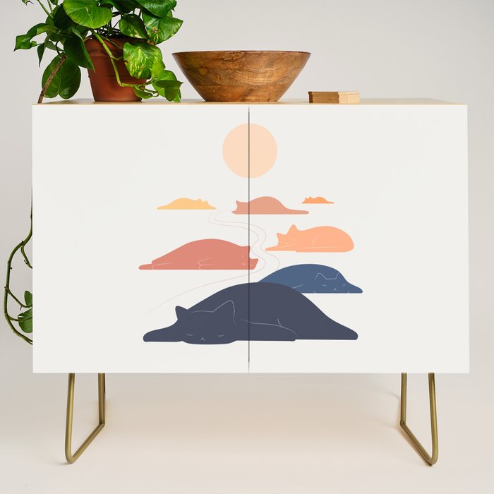 Cat Landscape 159 Credenza Gallery Image 1