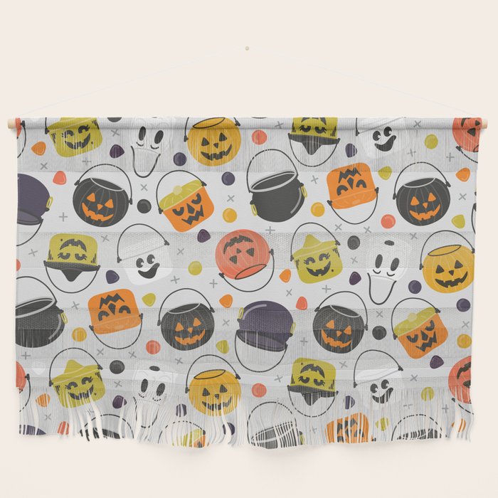 Halloween Candy Buckets Wall Hanging Gallery Image 1