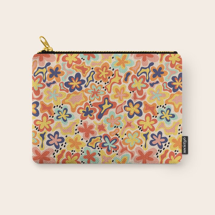 Adeline summer floral Carry All Pouch Gallery Image 1