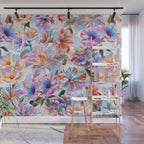Glittering Blossoms  Wall Mural Gallery Image 1