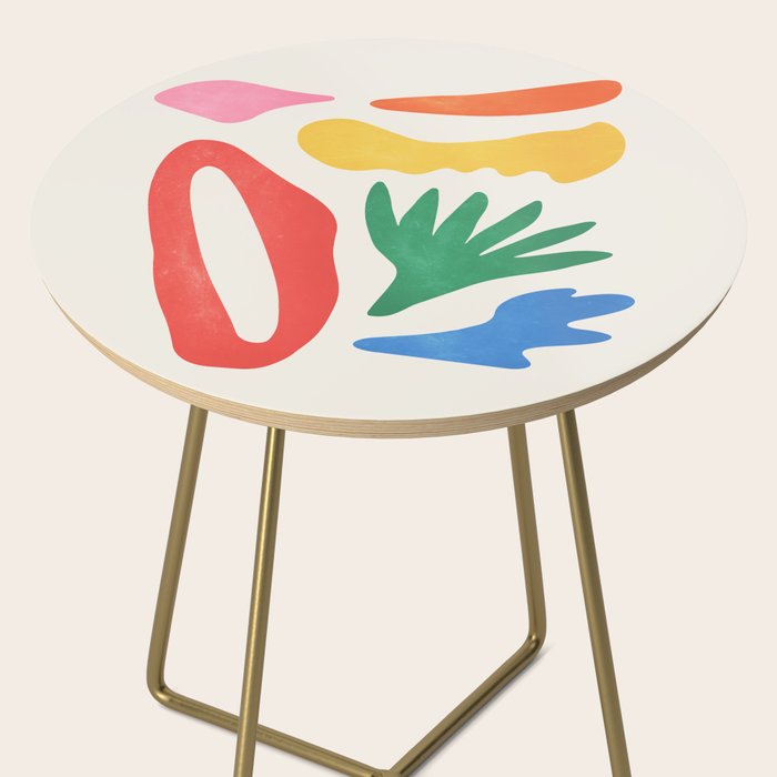 Collage I: Matisse Color Series | Mid-Century Edition Side Table Gallery Image 2