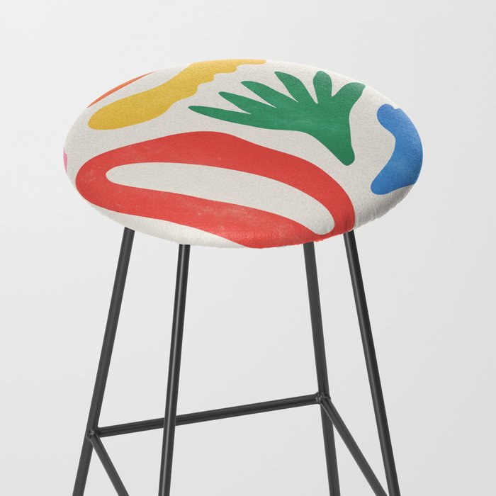Collage I: Matisse Color Series | Mid-Century Edition Stool Gallery Image 2