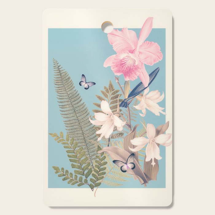 minimal collage/ Garden 3 Cutting Board Gallery Image 1