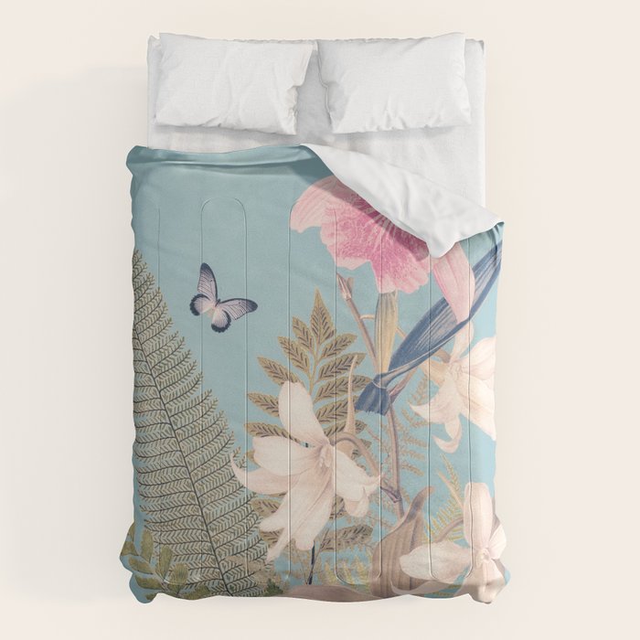 minimal collage/ Garden 3 Comforter Gallery Image 1