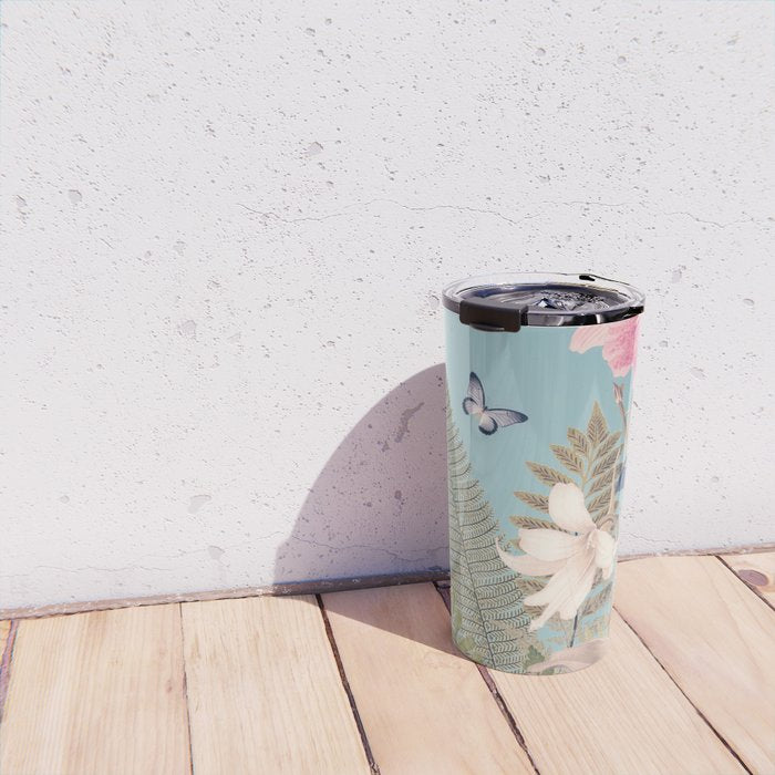 minimal collage/ Garden 3 Travel Mug Gallery Image 4