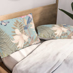 minimal collage/ Garden 3 Pillow Sham Gallery Image 2