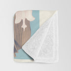 minimal collage/ Garden 3 Throw Blanket Gallery Image 3