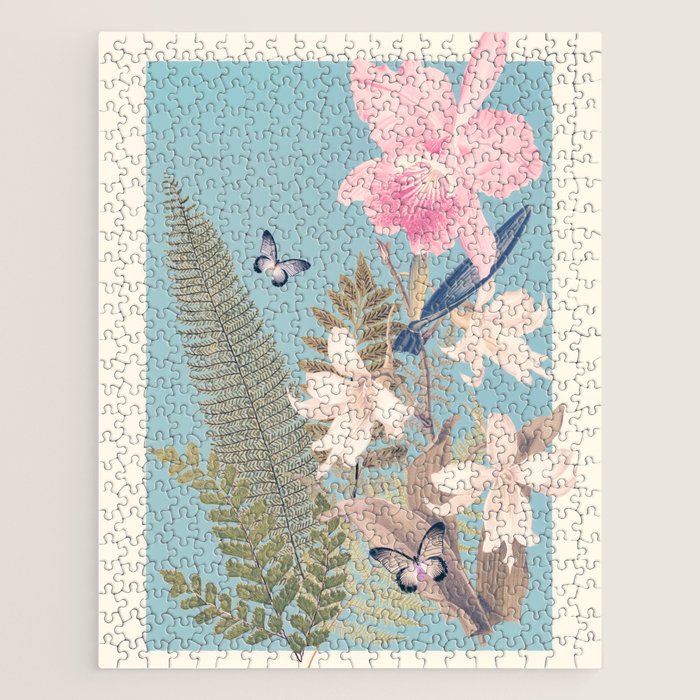 minimal collage/ Garden 3 Jigsaw Puzzle Gallery Image 1