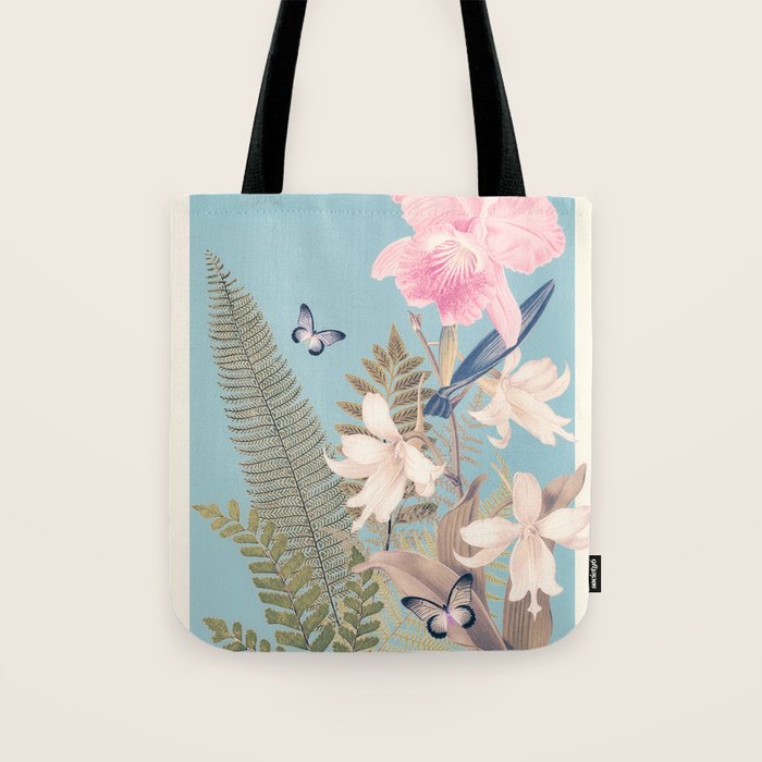 minimal collage/ Garden 3 Tote Bag Gallery Image 1