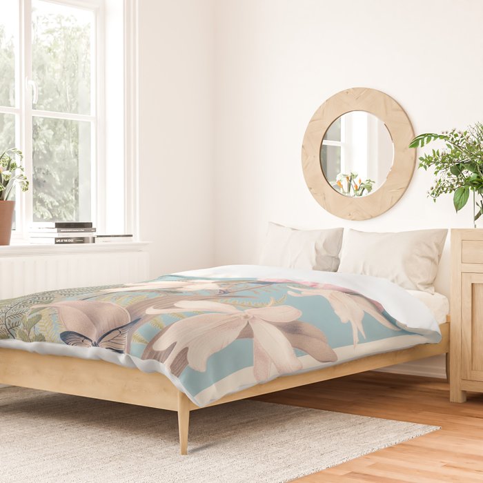 minimal collage/ Garden 3 Duvet Cover Gallery Image 2