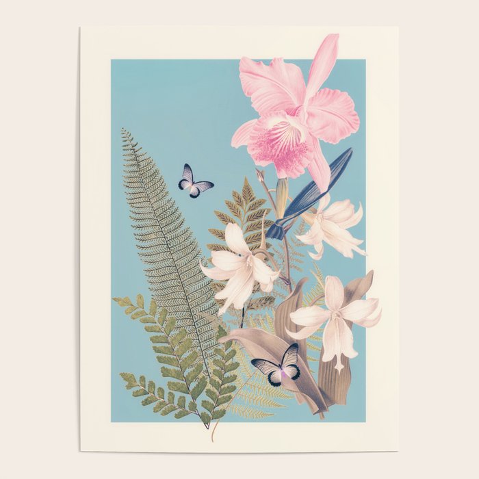 minimal collage/ Garden 3 Poster Gallery Image 1