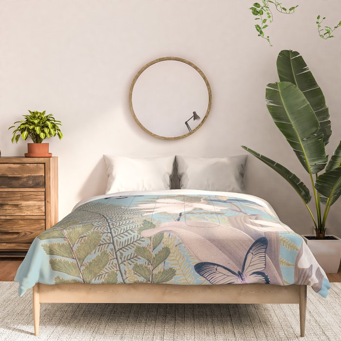 minimal collage/ Garden 3 Comforter Gallery Image 3