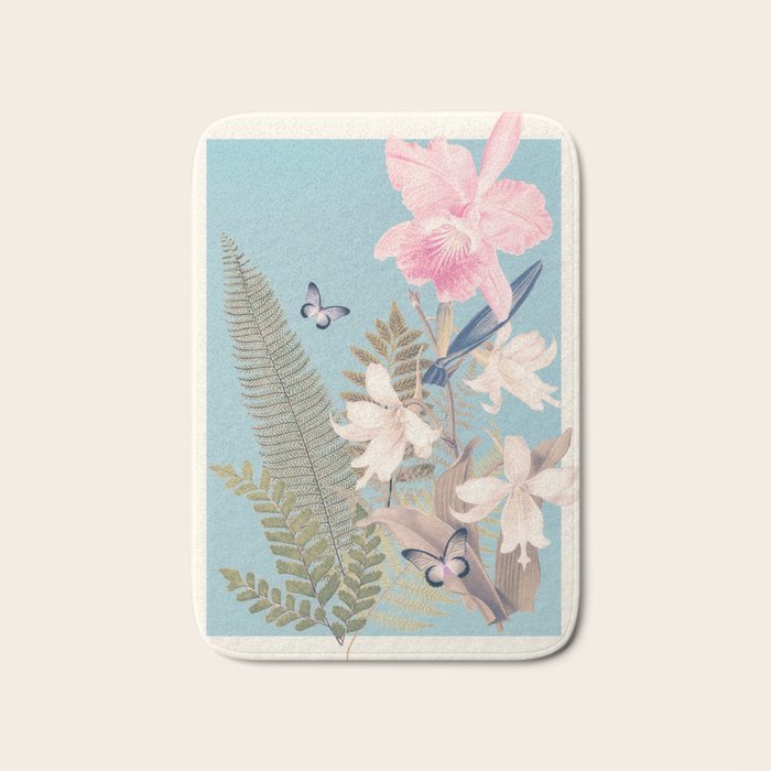 minimal collage/ Garden 3 Bath Mat Gallery Image 1