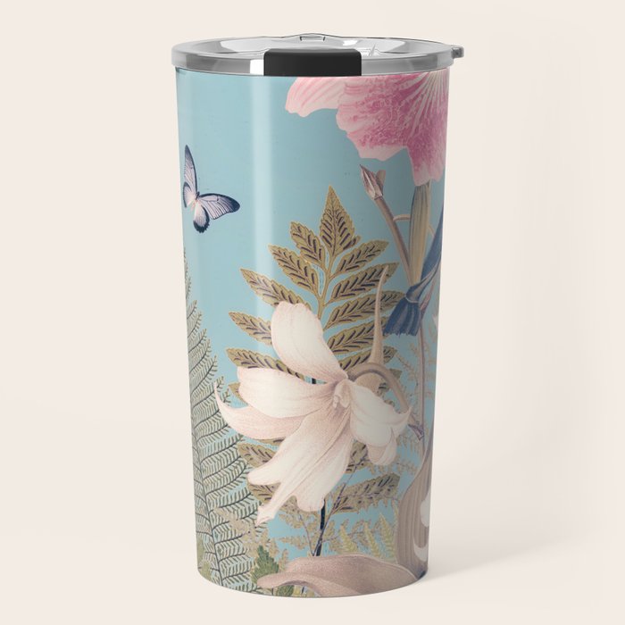 minimal collage/ Garden 3 Travel Mug Gallery Image 1
