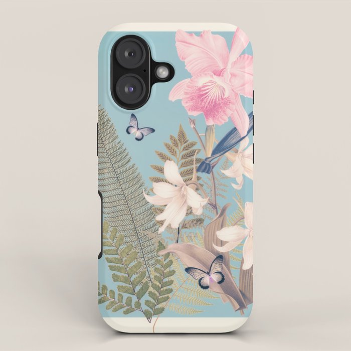 minimal collage/ Garden 3 iPhone Case Gallery Image 1