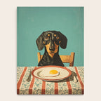 Dachshund Waiting For Breakfast Notebook Gallery Image 4