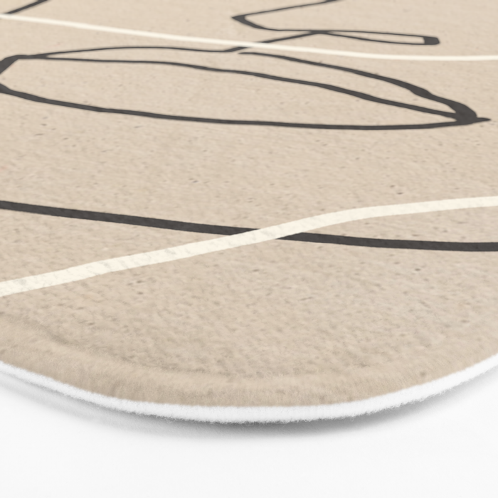 Abstract Face 17 Bath Mat Gallery Image 3