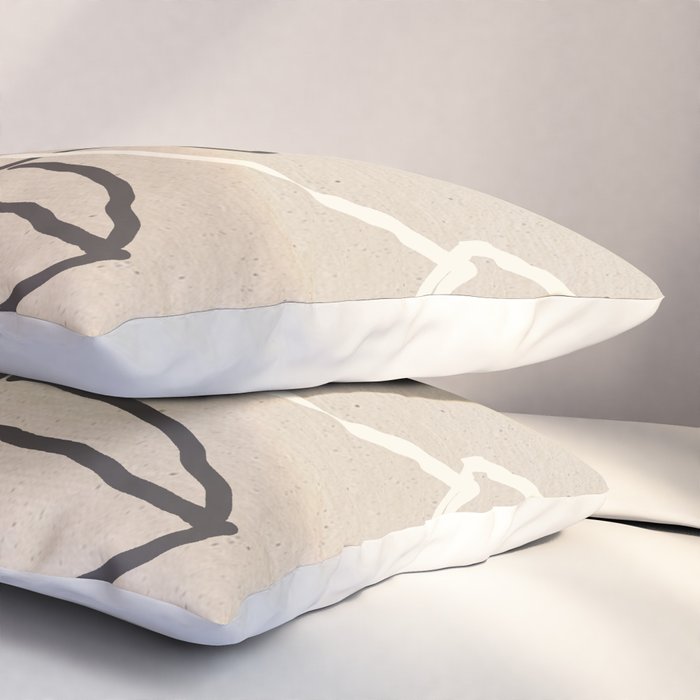 Abstract Face 17 Pillow Sham Gallery Image 3