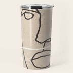 Abstract Face 17 Travel Mug Gallery Image 1