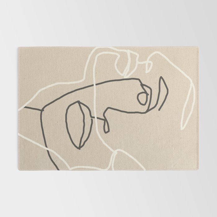 Abstract Face 17 Rug Gallery Image 2
